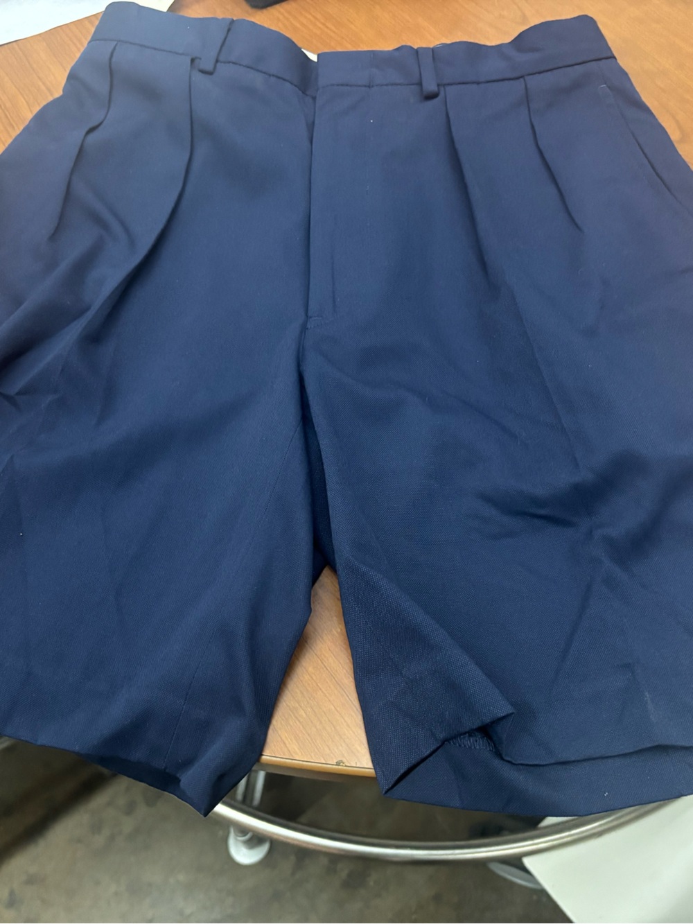 Polo by Ralph Lauren Dark Navy Pleated golf Shorts